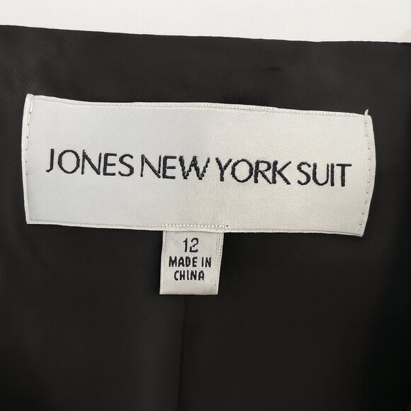 Jones New York Suit Jacket Blazer Black - Picture 2 of 9
